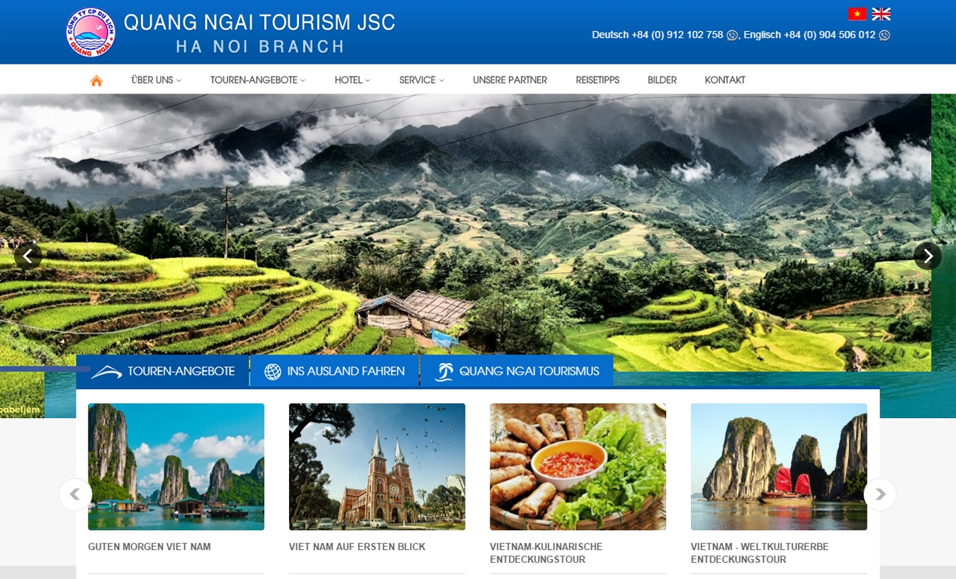 Quảng Ngãi Tourist - Hà Nội Branch