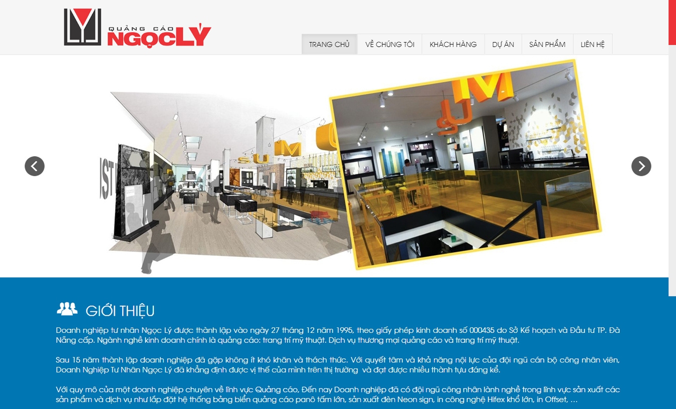 Quảng cáo Ngọc Lý