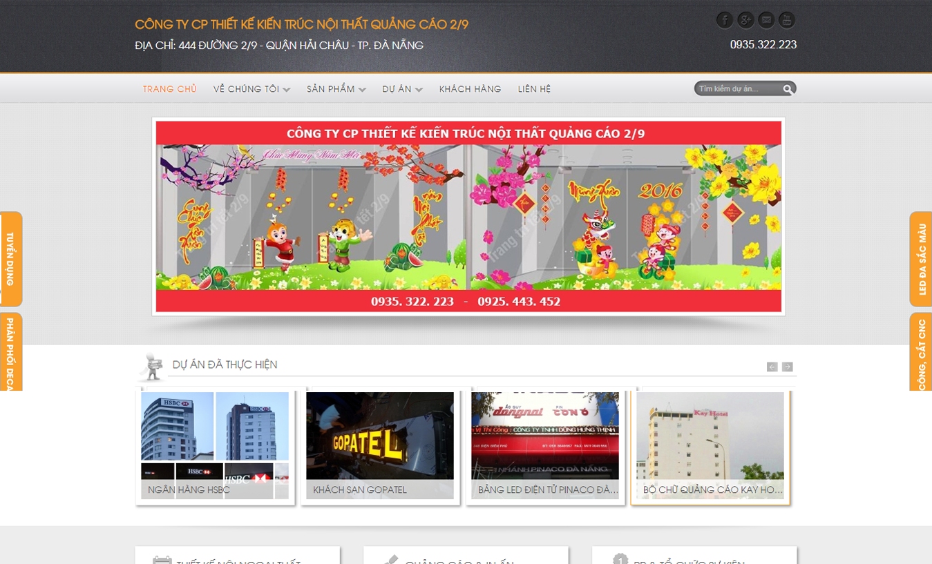 Công ty Cp Thiết Kế Kiến Trúc Nội Thất Quảng Cáo 2/9