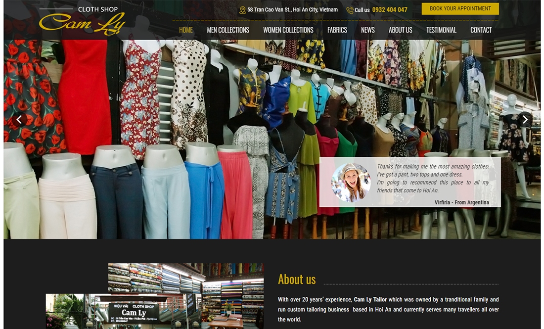 Cam Ly Tailor Hoi An