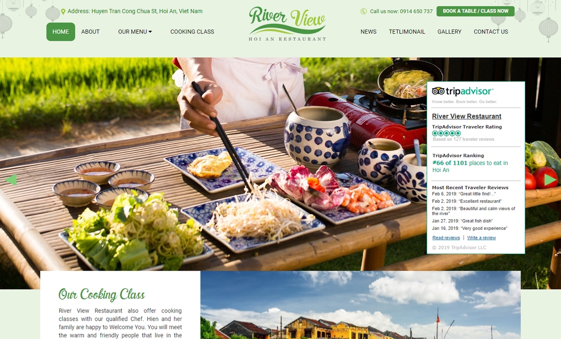 River VIew Restaurant Hoi An