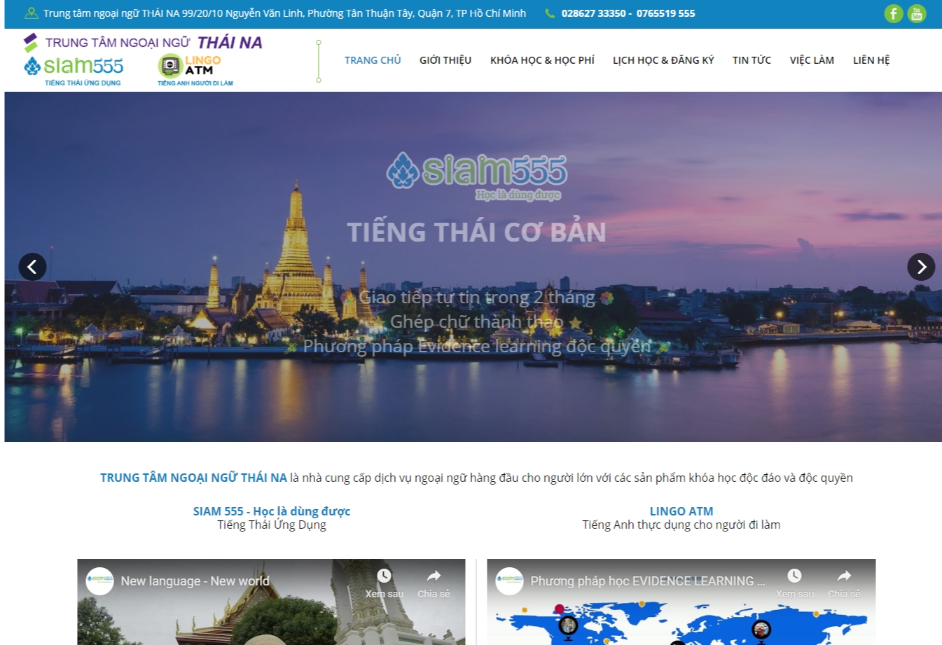 Trung tâm ngoại ngữ Thái Na