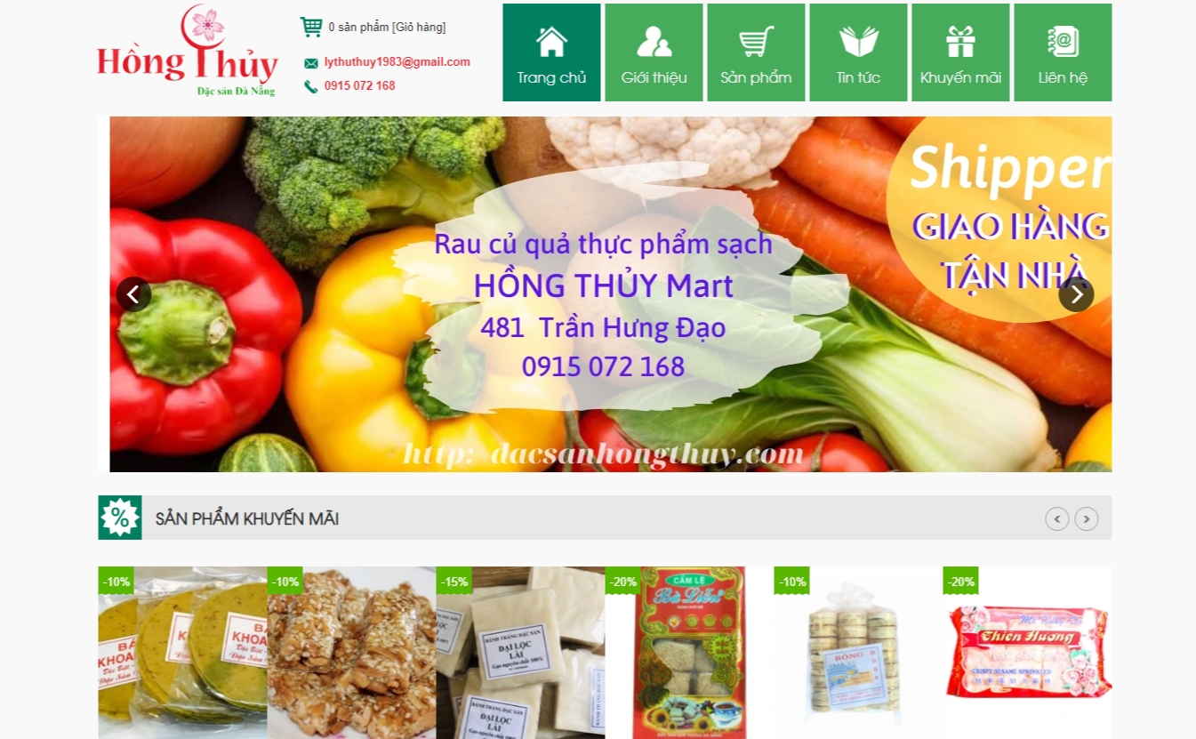 Đặc sản Hồng Thủy